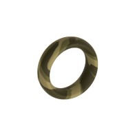 Camo Silicone Donut Cock Ring - Size & Comfort