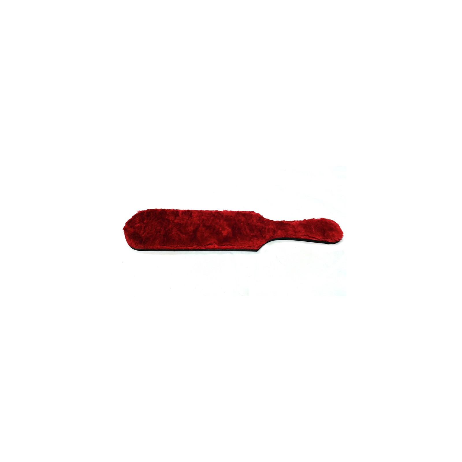 Rouge Paddle with Fur for Impact Play Enthusiasts