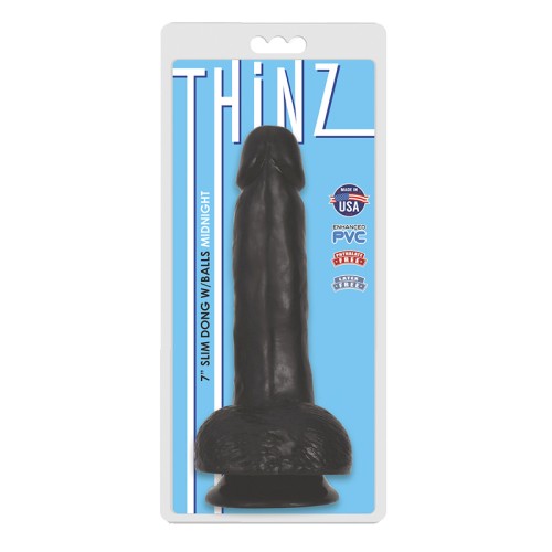 Curve Toys Thinz 7 in. Slim Dildo