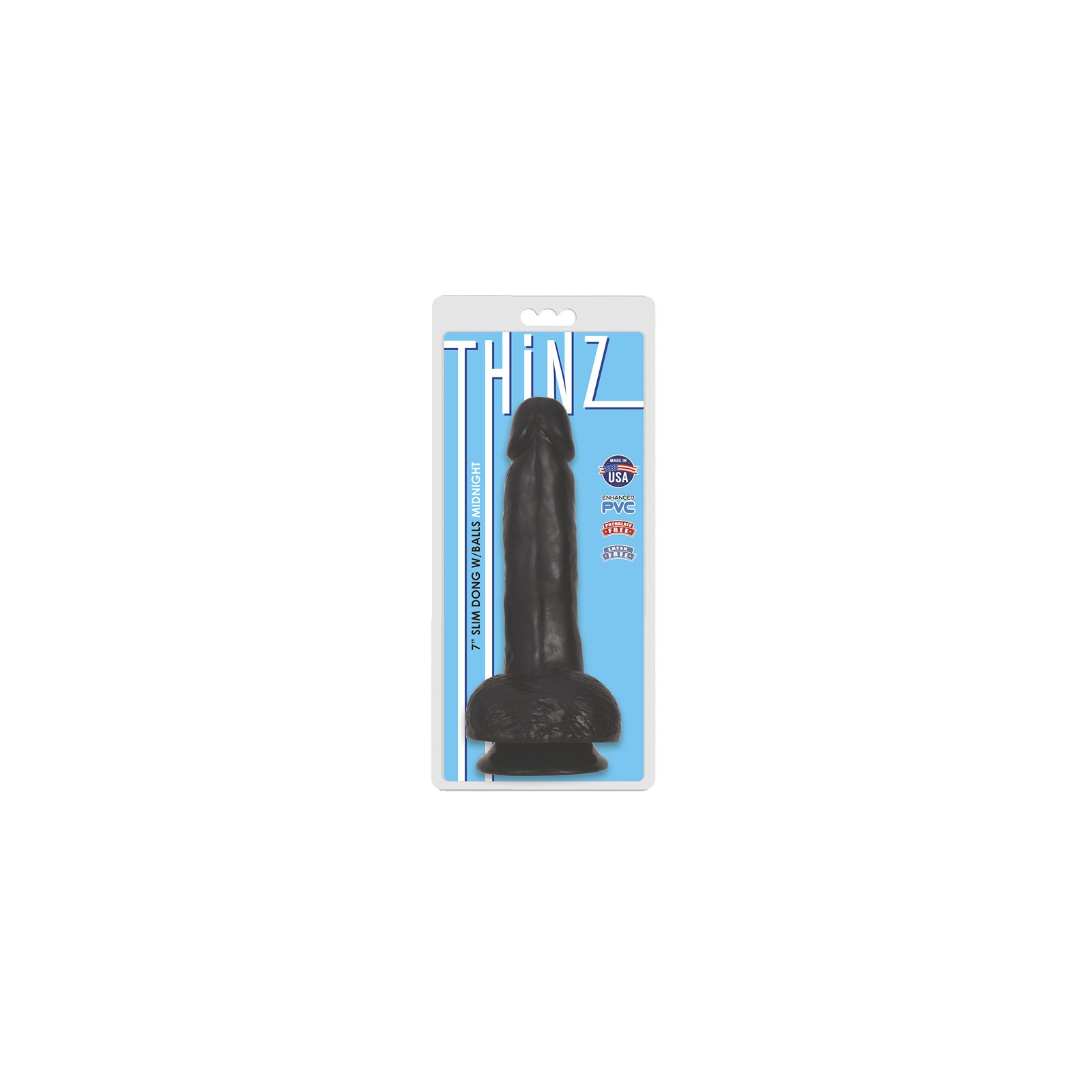 Curve Toys Thinz 7 in. Slim Dildo