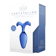 Chrystalino Expert 4.5 Inch Glass Wand Dildo