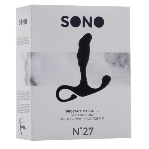 SONO No. 27 Soft Silicone Prostate Massager - Beginner Friendly