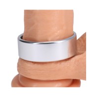 Rock Solid Brushed Alloy X-Large Ring