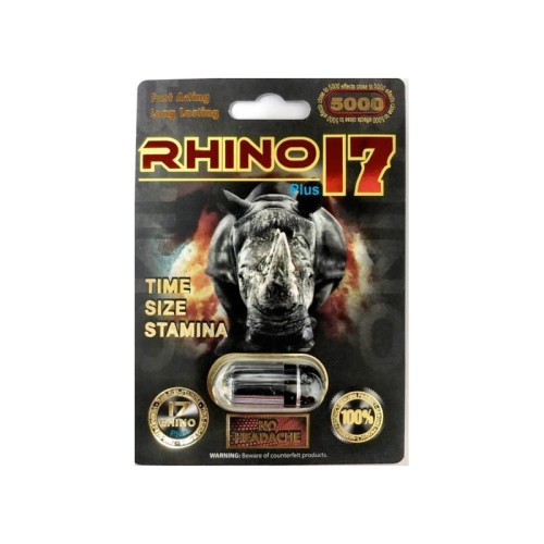 Rhino 17 5000 Male Enhancement Supplement