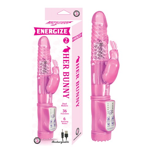 Energize Her Bunny 2 Rechargeable Vibrator