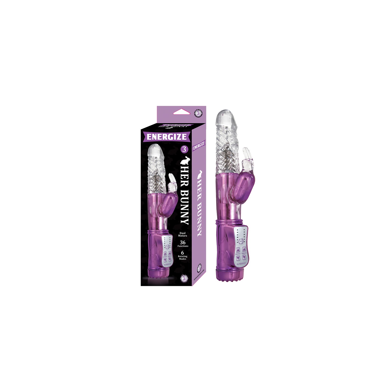 Energize Her Bunny Waterproof Dual Motor Rabbit Vibrator