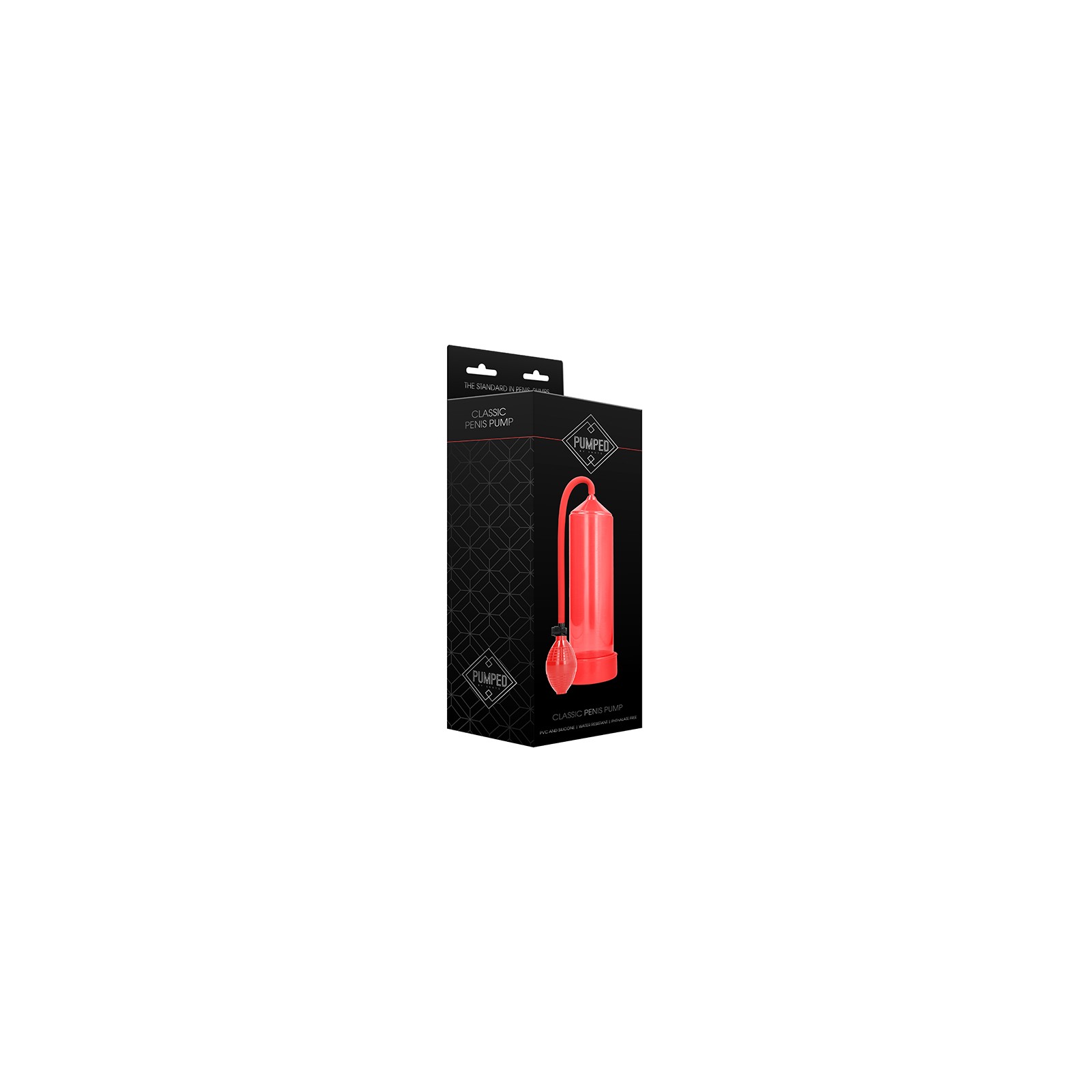 Pumped Classic Penis Pump Red