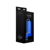 Pumped Deluxe Principiante Bombilla para el Pene Azul