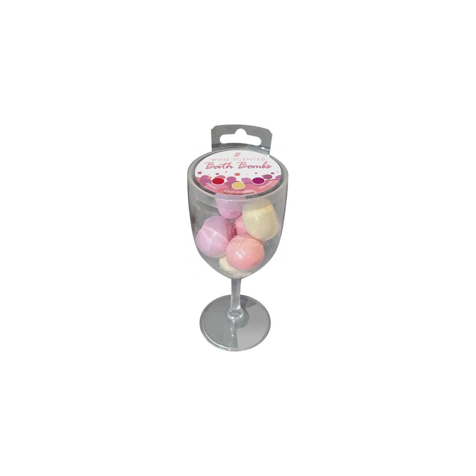 Wine Scented Bath Bombs (8pc)