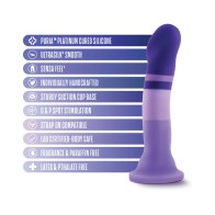 Dildo de Silicona para Placer del Punto G