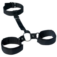 Sportsheets Adjustable Neck & Wrist Restraint - Black