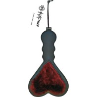 Sportsheets Enchanted Heart Paddle Burgundy - Dual-Sided Sensation