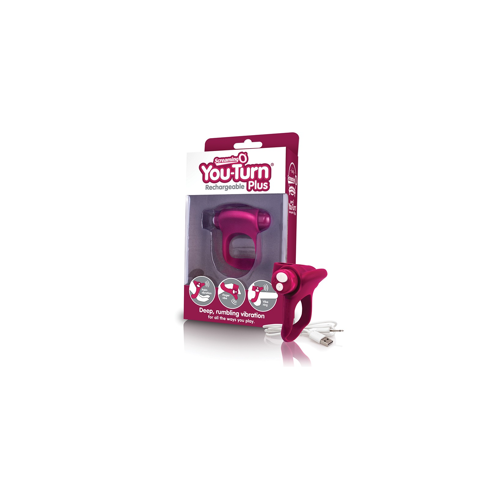 Screaming O Charged You Turn Plus Vibrating Ring