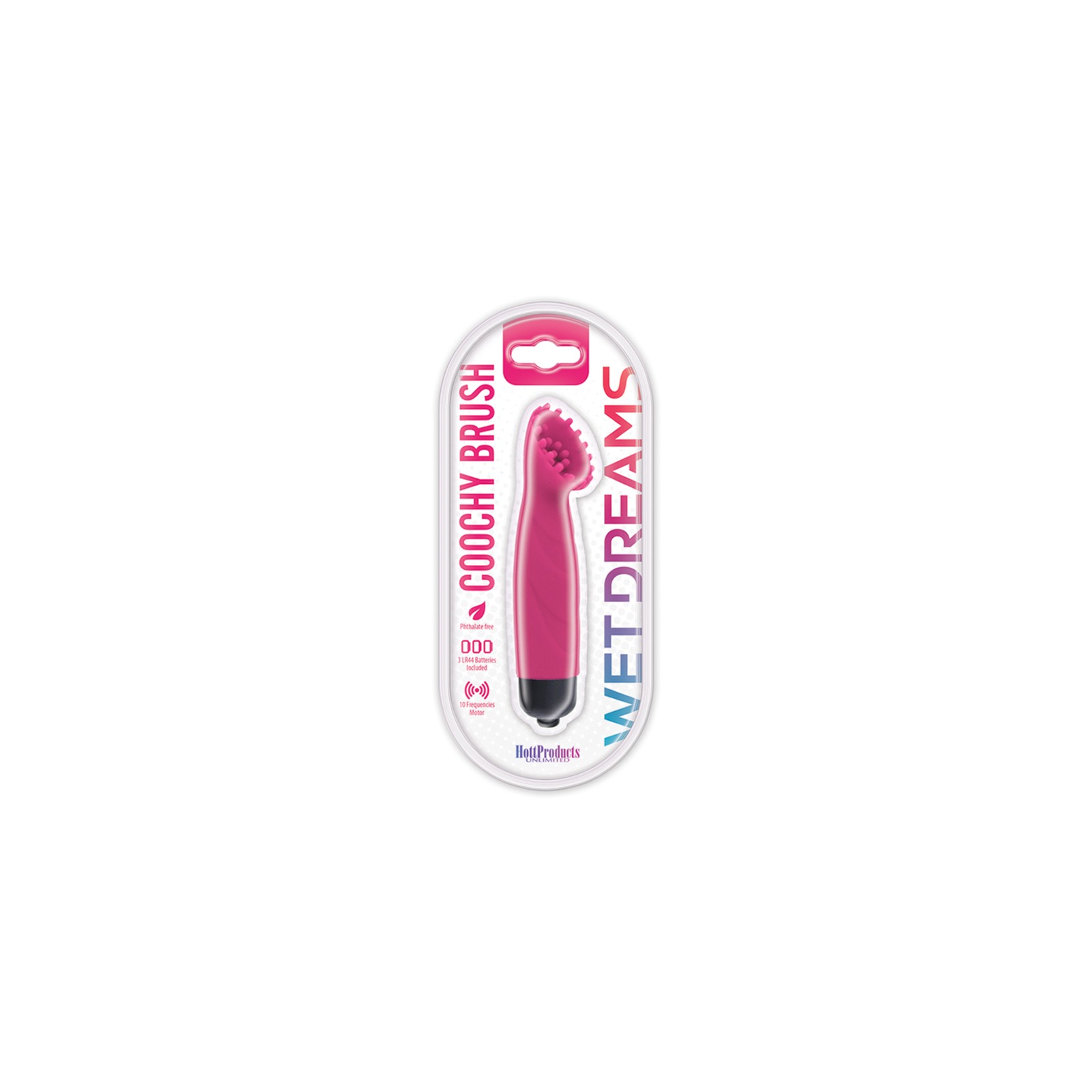 Wet Dreams Coochy Brush 10 Function Magenta for Intense Pleasure