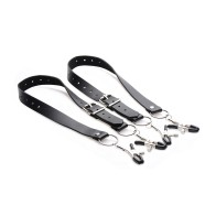 Labia Spreader Straps with Clamps - Master Series