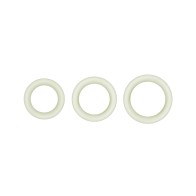 Firefly Halo Cock Ring Small Clear - Enhance Performance