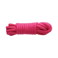 Sinful Pink Nylon Bondage Rope 25 ft