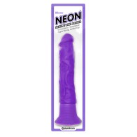 Pipedream Neon Silicona Wall Banger Dildo de 7.5 in.