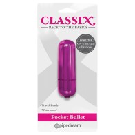 Pipedream Classix Pocket Bullet Vibrator Pink - Discreet Pleasure