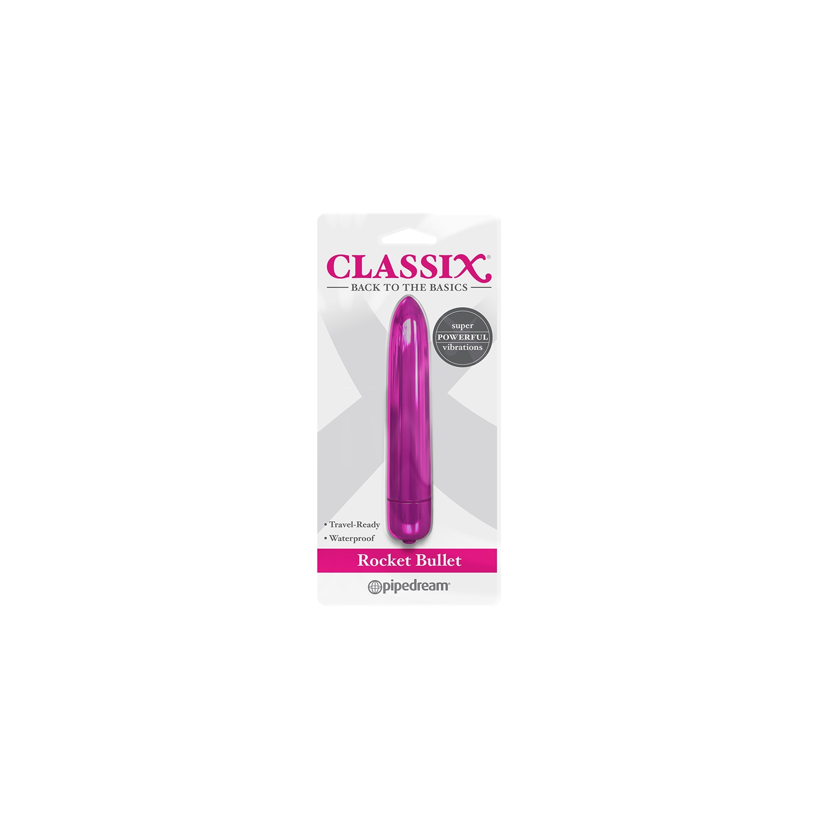 Pipedream Classix Rocket Bullet Vibrator Pink