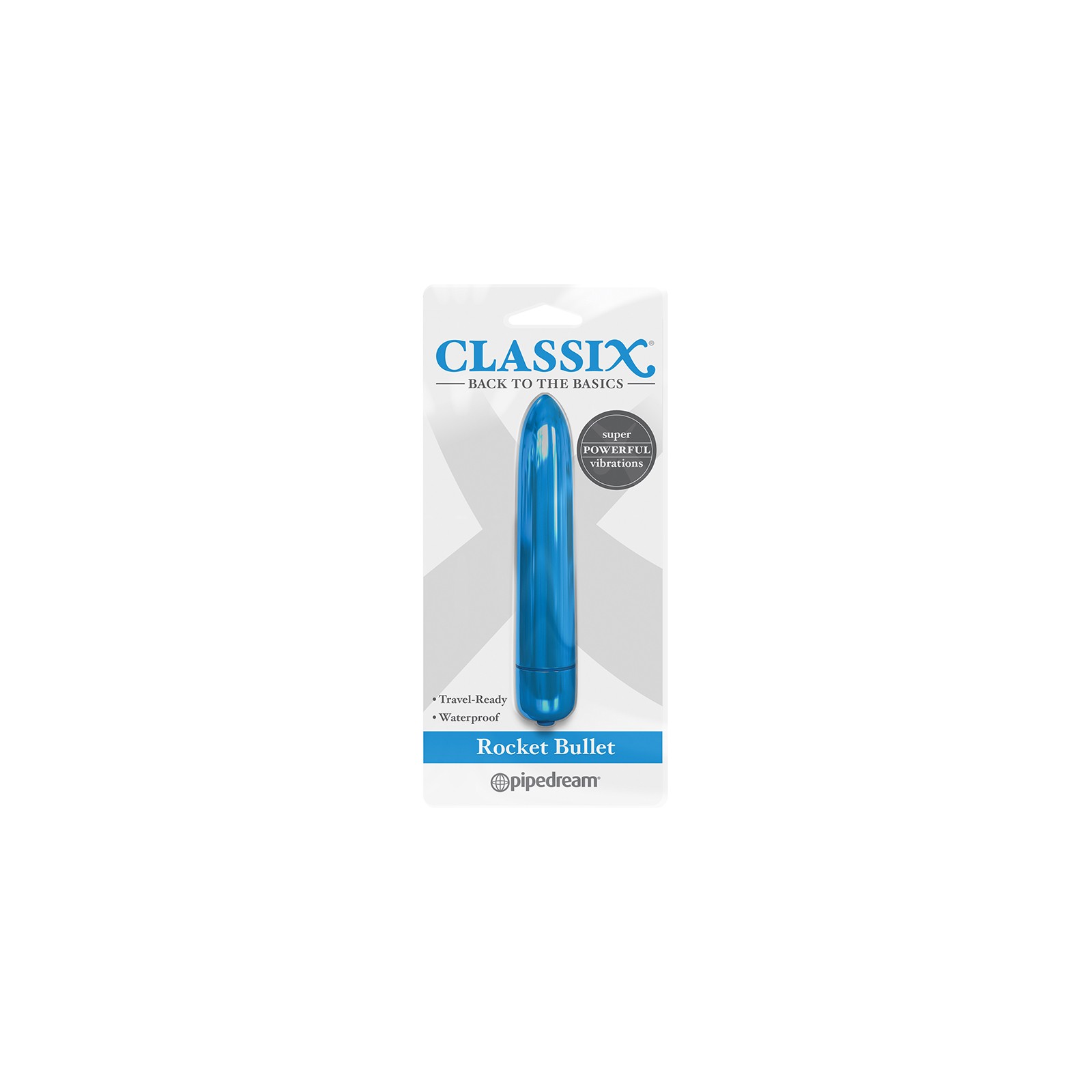 Classix Rocket Bullet Vibrator Blue