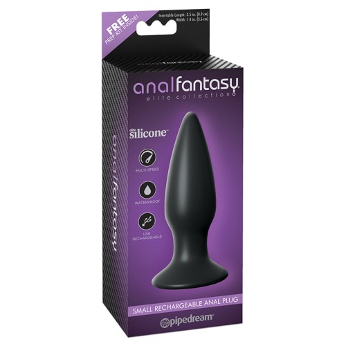 Plug Anal Vibrante Pequeño Elite Recargable de Pipedream