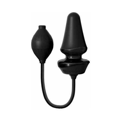 Plug Anal Inflable de Silicona para Sensación de Plenitud