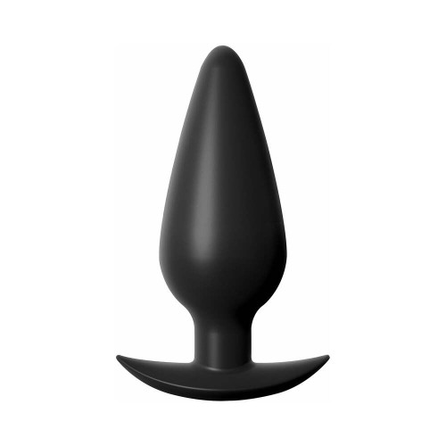 Pipedream Anal Fantasy Elite Weighted Silicone Plug Black