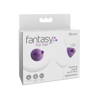 Pipedream Fantasy For Her Vibrating Nipple Suck-Hers - Purple Pleasure