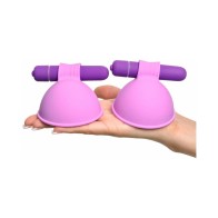 Silicone Vibrating Breast Suckers for Ultimate Pleasure