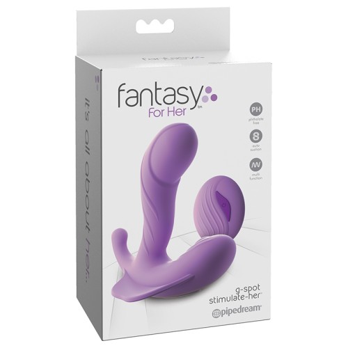 Pipedream Fantasy Estimulador Doble G-Spot - Morado