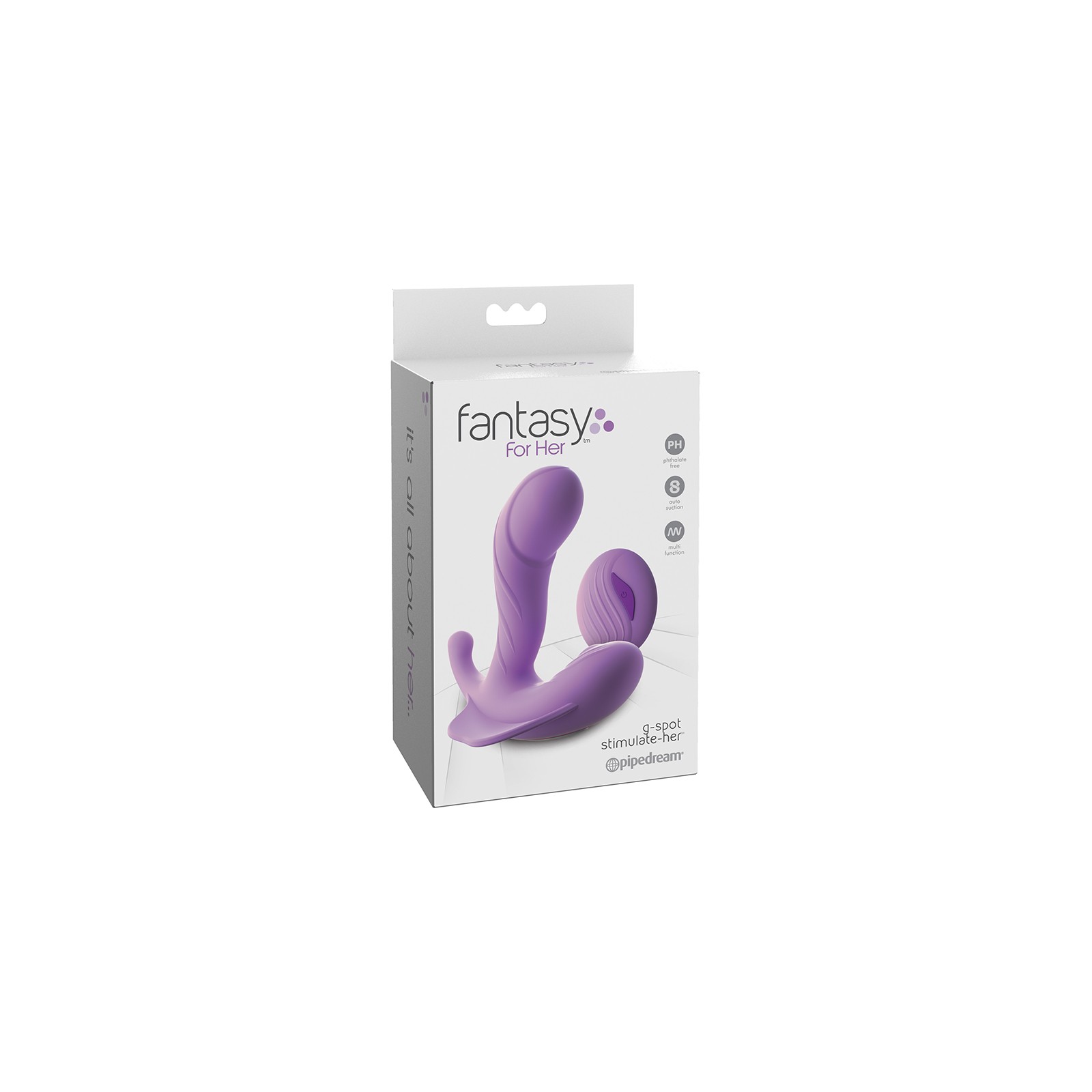 Pipedream Fantasy Estimulador Doble G-Spot - Morado