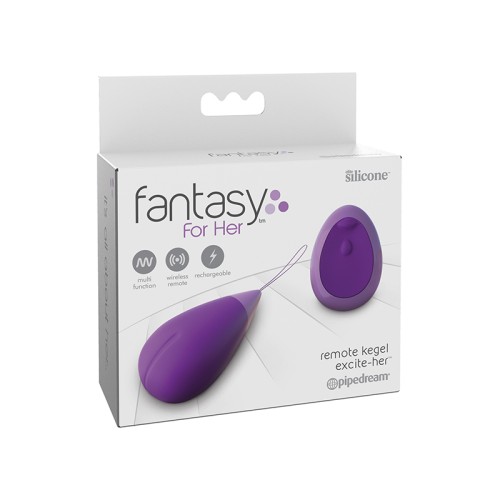 Entrenador Kegel Remoto Fantasy de Pipedream para placer mejorado