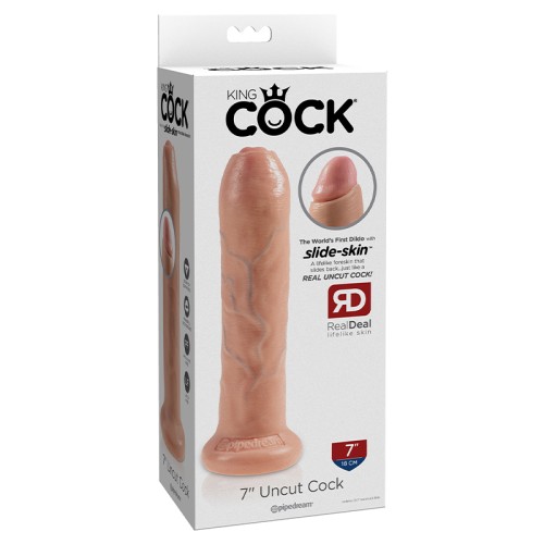 Realistic Uncut Dildo for Authentic Pleasure