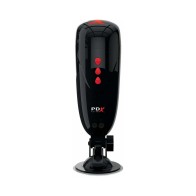 PDX Elite Dirty Talk Vibrating Stroker