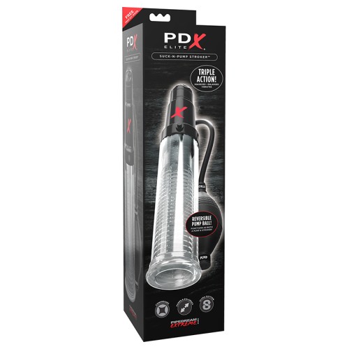 PDX Elite Suck-N-Pump Vibrating Penis Pump