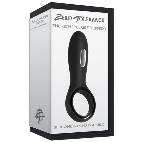 Zero Tolerance Torpedo Anillo para el Pene Negro