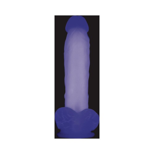 Evolved Dildo Luminiscente Poseable Brilla en la Oscuridad