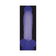 Evolved Dildo Luminiscente Poseable Brilla en la Oscuridad