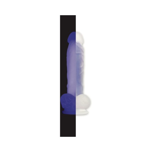 Evolved Dildo Luminiscente Poseable Brilla en la Oscuridad