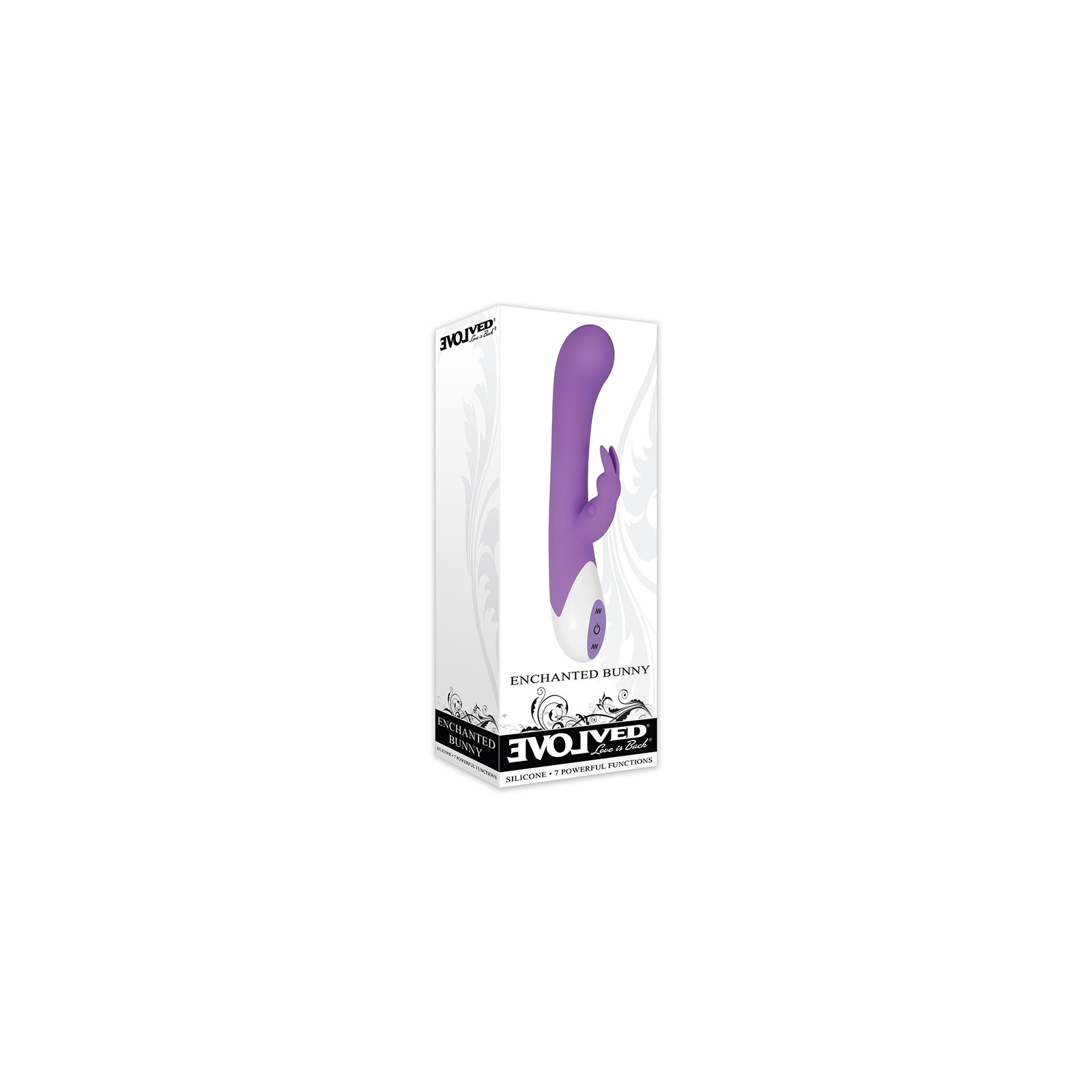 Evolved Enchanted Bunny Silicone Rabbit Vibrator Purple