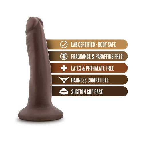 Dildo Realista de 5.5 in. Dr. Skin Marrón