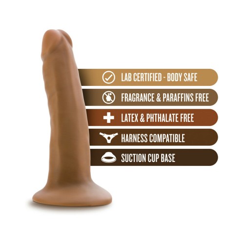 Dildo Realista 5.5 in. Dr. Skin Tan - Ideal para Primeras Compras