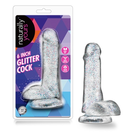 Dildo Glitter Naturally Yours