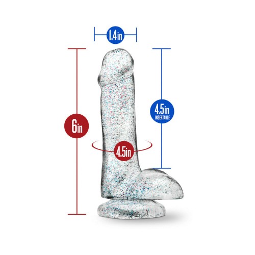 Dildo Glitter Naturally Yours