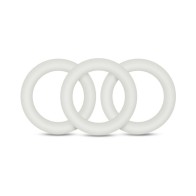 Rings para el Rendimiento VS2 Silicona 3-Pack Pequeños Blancos