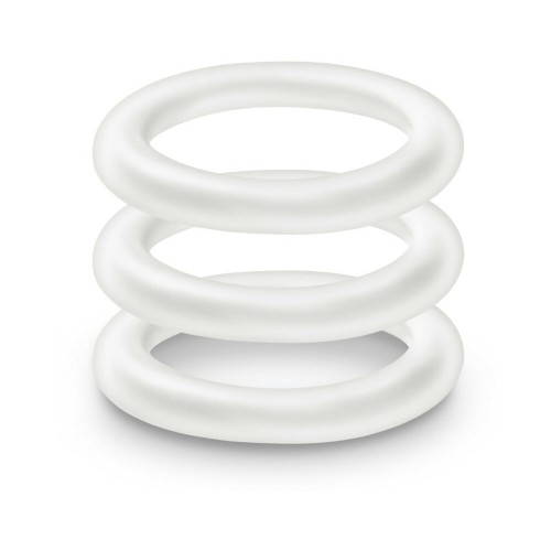 Rings para el Rendimiento VS2 Silicona 3-Pack Pequeños Blancos