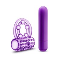 Vibrating Double Strap Cockring - Ultimate Pleasure for Couples