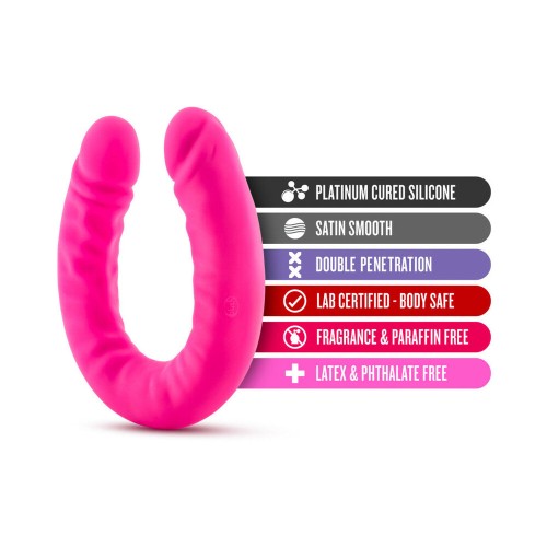 Ruse Realistic 18 in. Silicone Slim Double Dong - Adventure Awaits