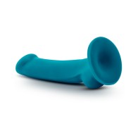 Dildo de Silicona Temptasia Reina de 7 in. Verde Teal